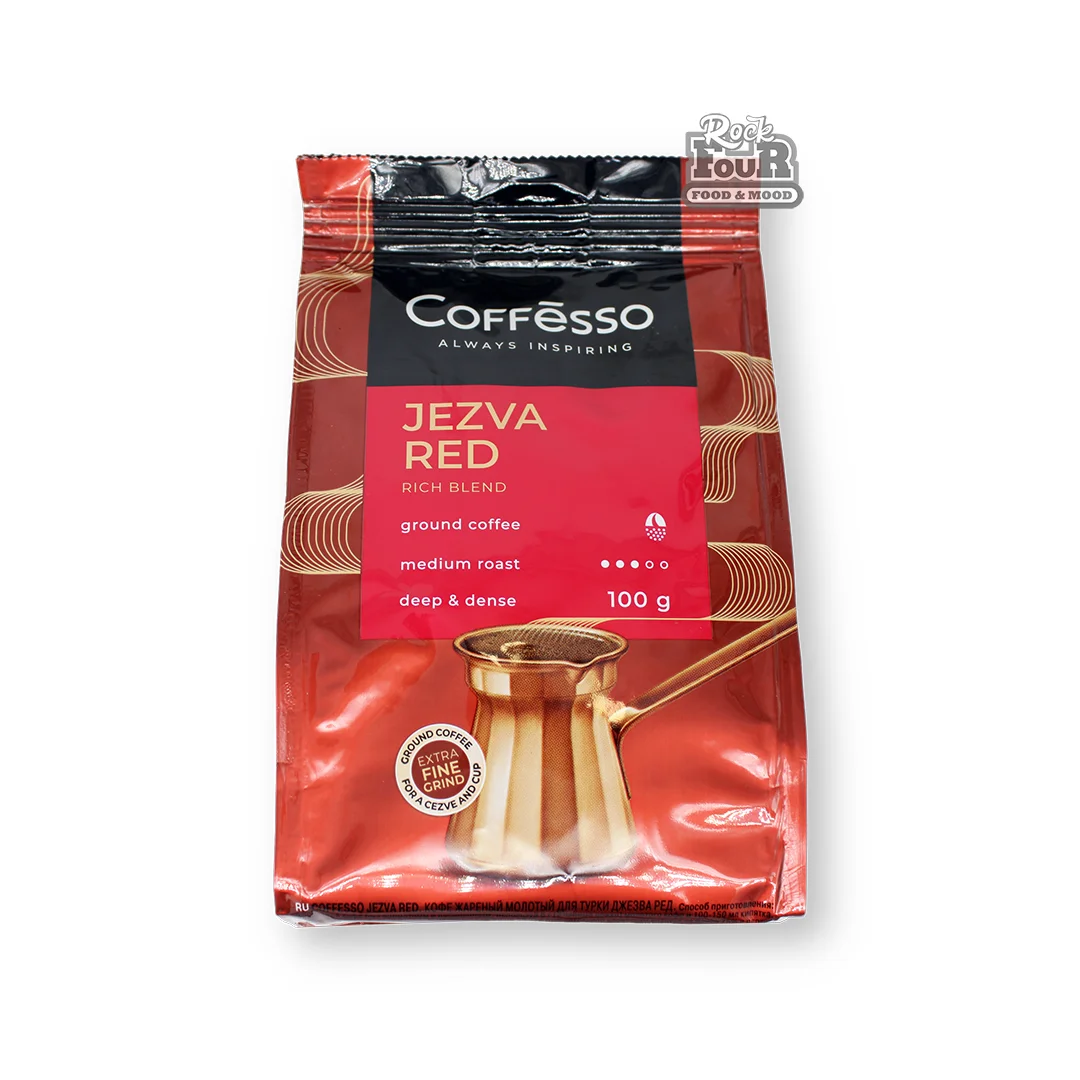 Молотый кофе «Coffesso Jezva Red» 100г